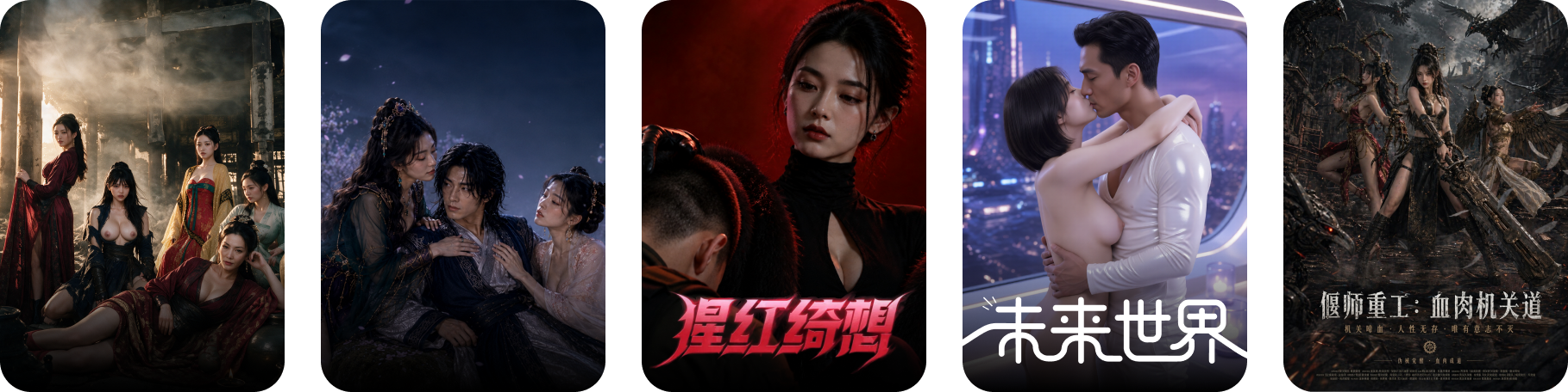 黄果漫剧封面合集